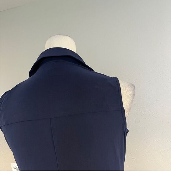 MSK navy sleeveless a-line dress - Picture 7 of 13